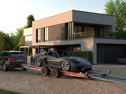 Безопасная буксировка прицепа: распределение веса, стабилизация, торможение и скорость