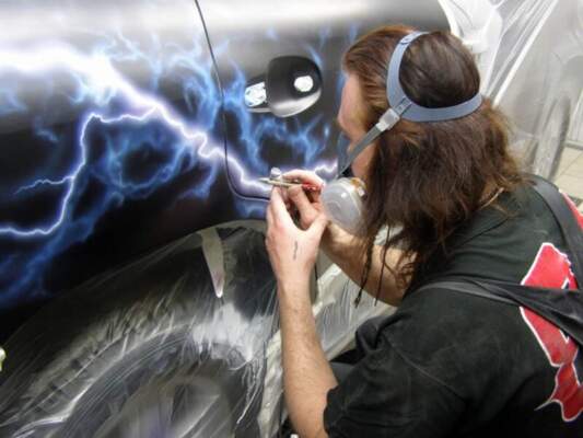 Покраска авто аэрографом: пошаговая инструкция для начинающих и профи