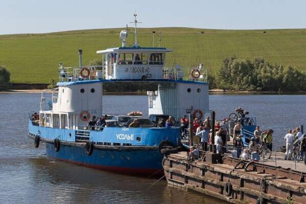 Паромные переправы в России