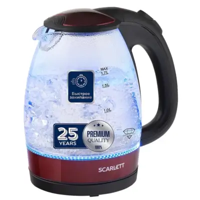 Топ-5 лучших стеклянных электрочайников 2025 года — стиль и безопасность на кухне