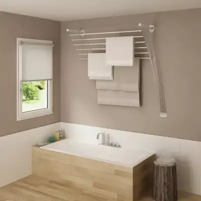 Электросушилка для белья: настенные, напольные и потолочные решения для малогабариток