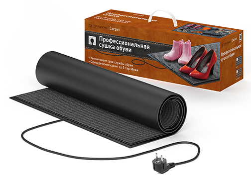 Подогрев пола без ремонта: инфракрасные ковры и плёнка