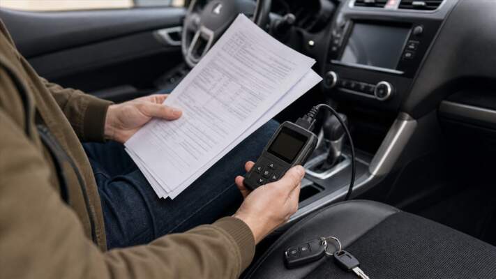 Проверка документов и диагностика OBD при покупке недорогого авто